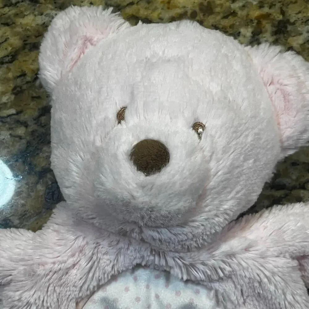 Douglas Baby Plush Bear Pink‎ Lovey Security Blanket 18